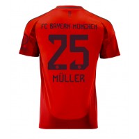 Billiga Bayern Munich Thomas Muller #25 Hemma fotbollskläder 2024-25 Kortärmad